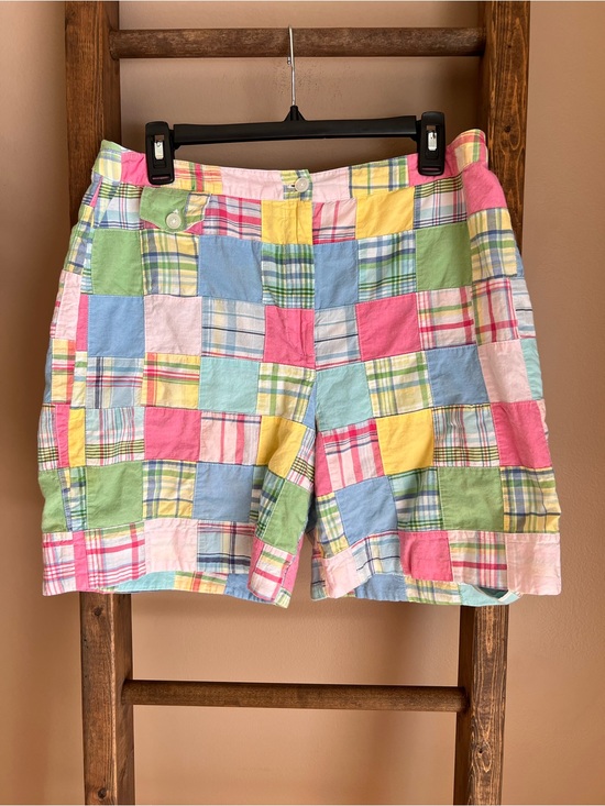 Brooks Brothers Pants - Women’s Pastel Patchwork Cotton Shorts